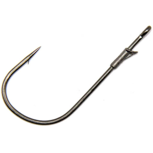 Gamakatsu G-Finesse Heavy Cover Worm Hook #4/0 Black 4PK - Gamakatsu