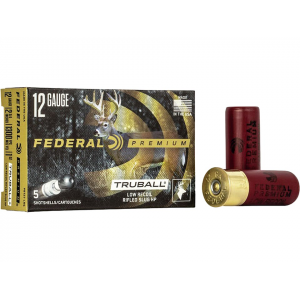eral Premium Vital-Shok Low Recoil 12 Gauge Hollow Point Rifled Slug 2-3/4 1oz Case Of 250 (50 Boxes Of 5) Ammo