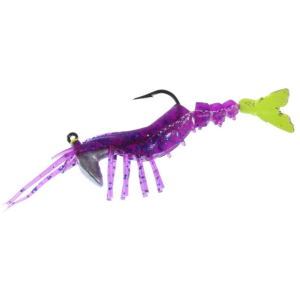 Egret Baits Vudu Shrimp Swimbait 2 LSU(Purple/Chart)