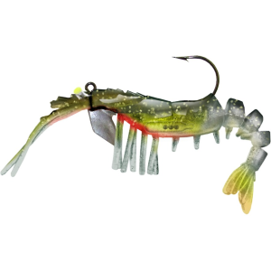 Egret Baits Vudu Shrimp Swimbait 3.5 Green Hornet
