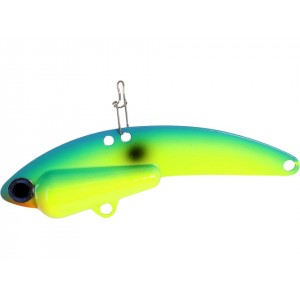 STEEL SHAD Heavy Blade Bait Chartreuse Blue