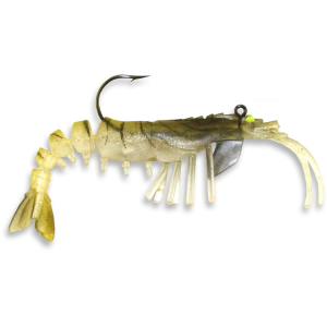 Egret Baits Vudu Shrimp Jumbo Swimbait 4 Gold - Egret Baits