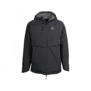 King's Camo Men's XKG Expedition Hard Face Jacket Charcoal Medium