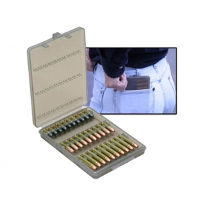 MTM Rimfire Ammo Wallet 30-Round 17 Hornady Magnum Rimfire (HMR), 22 Long Rifle, 22 Winchester Magnum Rimfire (WMR)
