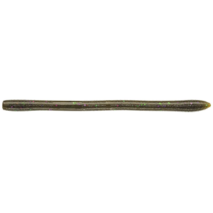 Daiwa Neko Crawler Worm Green Pumpkin Green/Purple Flake - Daiwa
