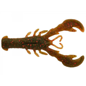 BERKLEY PowerBait MaxScent Lil' Super Trooper Craw Watermelon Copper/Orange w/Red