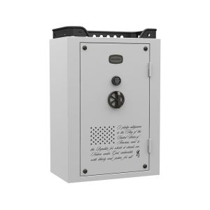 Browning Stars and Stripes Fire-Resistant 49 Gun Safe with Electronic Lock Gray - Browning