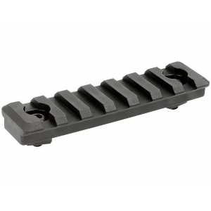 Midwest Industries M-LOK Picatinny Rail Section 7-Slot Polymer Black - Midwest Industries