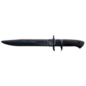 Cold Steel Rubber Training Black Bear Classic Fixed Blade Knife 8.13" Clip Point Santoprene Black - Cold Steel