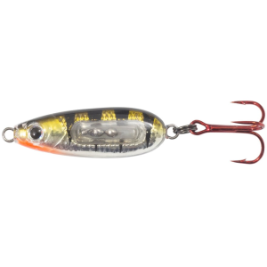 Northland Glass Buck Shot Spoon Green Perch 1/8 oz
