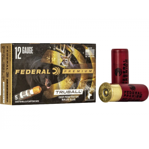 FEDERAL Premium Vital-shok 12 Gauge Deep Penetrator Hollow Point Rifled Slug 2-3/4" 1oz Box Of 5