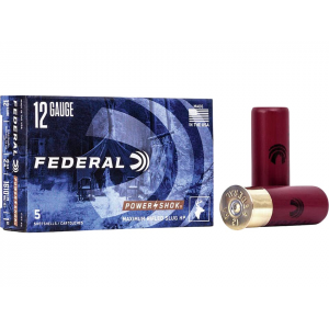 eral Power-Shok 12 Gauge Hollow Point Rifled Slug 2-3/4 1oz Box Of 5 Ammo