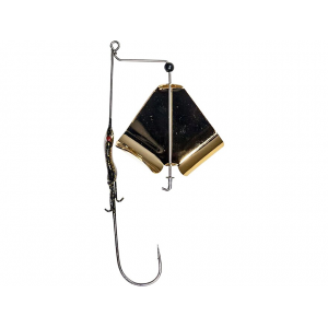 Crock-O-Gator Head Knocker X-Bite Buzzbait 3/4oz Black Gold