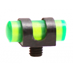 Carlson's High Visibility Shotgun Front Bead Sight 3x56 Thread Steel Fiber Optic Green - Carlson's