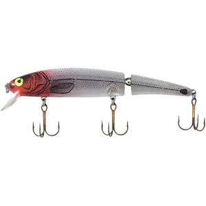 BOMBER Jointed Long A Jerkbait Silver Flash Red Head