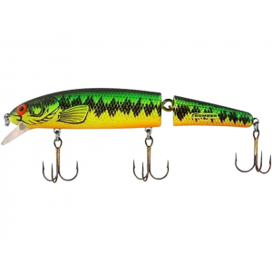 BOMBER Jointed Long A Jerkbait Fire Tiger Bass