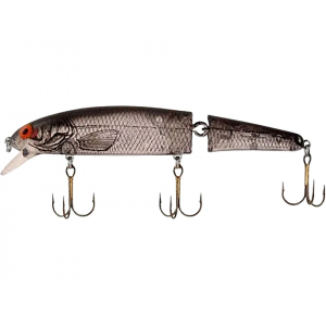 BOMBER Jointed Long A Jerkbait Silver Flash Black