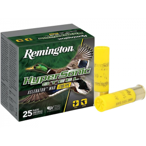 REMINGTON Hypersonic Waterfowl 20 Gauge Ammo 3" #2 Steel Shot 7/8 Oz Case Of 250 (10 Boxes Of 25)