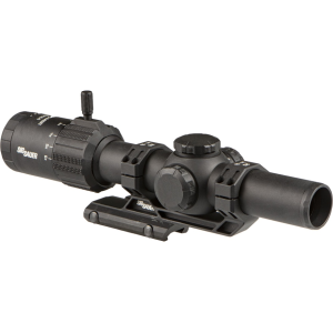 SIG SAUER Tango MSR Rifle Scope 1-6x 24mm SFP Illuminated MSR-BDC6 Reticle Matte Black