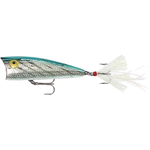 Rebel Magnum Pop-R Topwater Silver Blue - Rebel