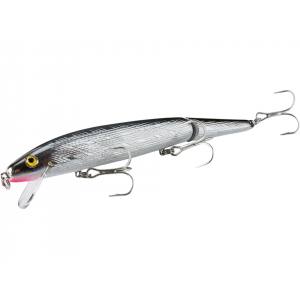 REBEL Jointed Minnow Jerkbait 7/16oz Silver Black