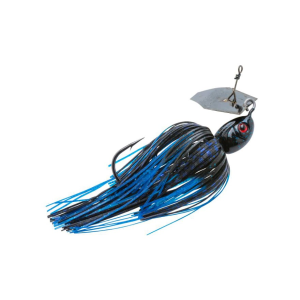 Z-Man Project Z Chatterbait Bladed Jig Black/Blue 3/8 oz - Z-Man