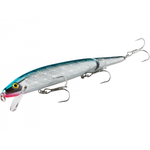 REBEL Jointed Minnow Jerkbait 7/16oz Silver Blue