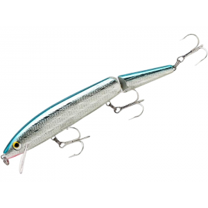 REBEL Jointed Minnow Jerkbait 11/16oz Silver Blue