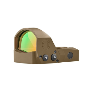 SIG SAUER ROMEO1 PRO Reflex Red Dot Sight 1x30mm 1 MOA Adjustments 6 MOA Dot Flat Dark Earth