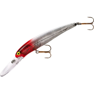 BOMBER Deep Long A 15ft Jerkbait Silver Flash Red Head