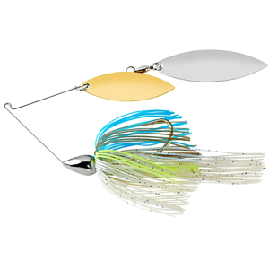 WAR EAGLE Nickel Frame Double Willow Spinnerbait 3/8oz Sexxy Shad