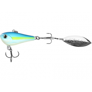 FISHLAB Bio Shad Willow Tailspin Tail Spinner 1.5 Sexy Shad
