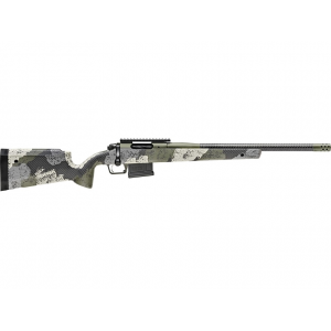 SPRINGFIELD Armory Model 2020 Waypoint Bolt Action Rifle 7mm Prc 24" Carbon Fiber Threaded Barrel Green Frame Evergreen Field Stock