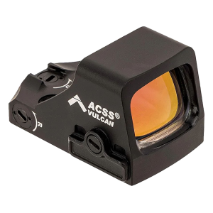 Holosun HE507K-X2 Reflex Red Dot Sight 1x Selectable Green ACSS VULCAN Reticle Battery Powered Matte Black - Holosun