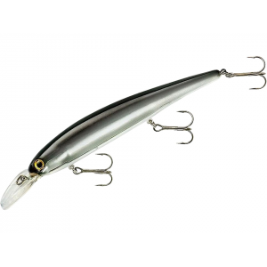 BANDIT Walleye Shallow Crankbait Chrome Black Back
