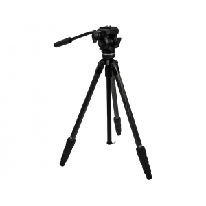 SLIK TRIPODS & HEADS Slik PRO CF-634SVH-520 Carbon Fiber Tripod with SVH-520 Video Head