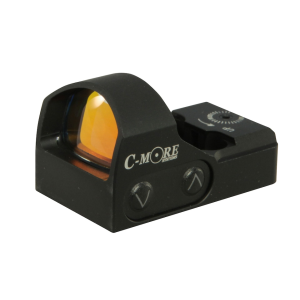 C-More STS2 Red Dot Sight 6 MOA Dot with Click Switch Matte Black - C-More Systems
