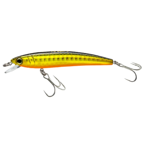 YO-ZURI Pin's Minnow Floating 2 Jerkbait Gold Black