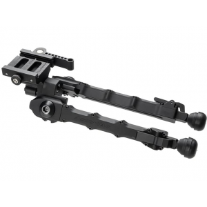 ACCU-TAC SR-5 Gen 2 Bipod ARCA Mount 6.5-8.25 Inches Black