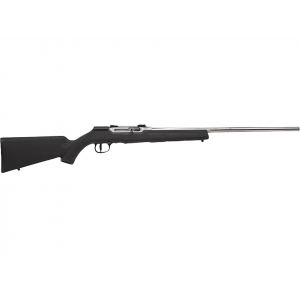 SAVAGE Arms A22 Fss Semi Automatic Rifle 22 Long Rifle 22" Stainless Barrel Stainless Frame Black Field Stock