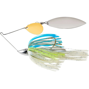 WAR EAGLE Nickel Frame Colorado Willow Spinnerbait 3/8oz Sexxy Shad Gold/Nickel