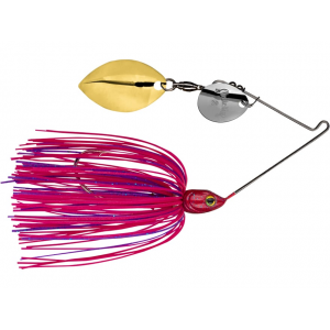 STRIKE KING Tour Grade Colorado Turtleback Spinnerbait 5/16oz Morning Dawn Silver/Gold