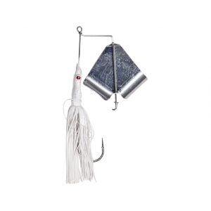 CROCK-O-GATOR Head Knocker Buzzbait 3/8oz White Silver