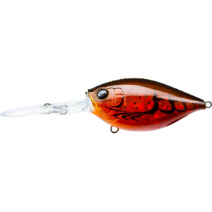 YO-ZURI 3DR-X Crank DD Crankbait Translucent Brown Crawfish