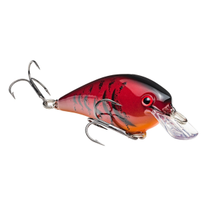 STRIKE KING KVD Square Bill 1.0 Crankbait Delta Red