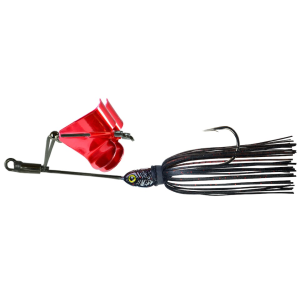 Picasso Buzz Saw Jr Buzzbait 1/8oz Black/Red Red - Picasso