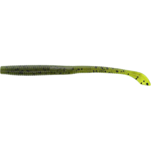 Yamamoto Kut Tail Worm 4" Green Pumpkin/Watermelon Laminate