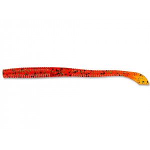YAMAMOTO 4'' Kut Tail Grub Pumpkin W/Blk & Grn