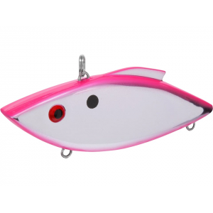 BILL LEWIS Mag-Trap Saltwater Lipless Crankbait Pink Chrome