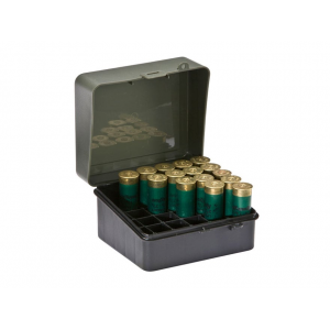 Plano Shotgun Shell Box 12 Gauge 3-1/2" 25-Round Plastic Green - Plano